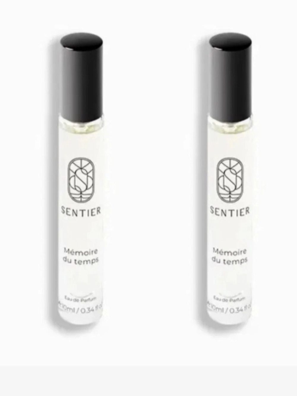 2 x Sentier Mémoire Du Temps Eau de Parfum 0.34fl Oz BNIB